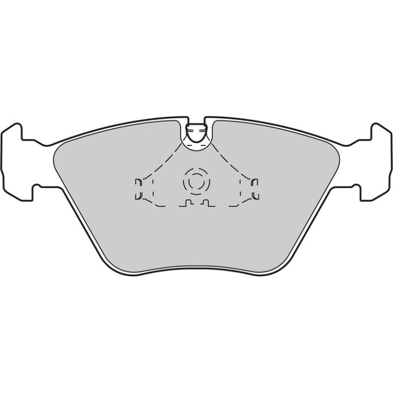 Bremsbelagsatz, Scheibenbremse 598409