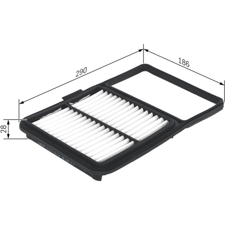 BOSCH F 026 400 170 Luftfilter
