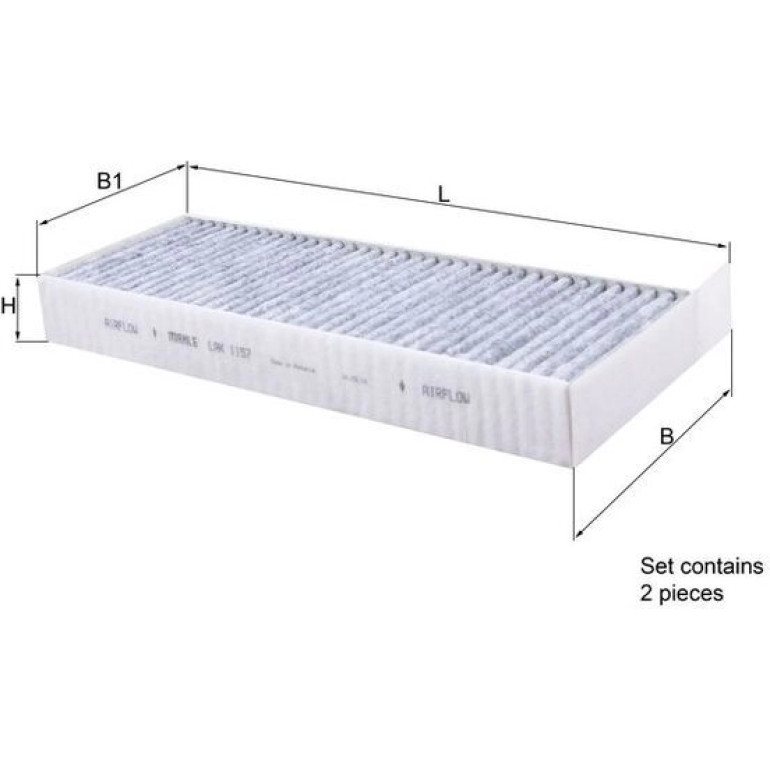 Filter, Innenraumluft LAK 1157/S Filter, Innenraumluft LAK 1157/S
