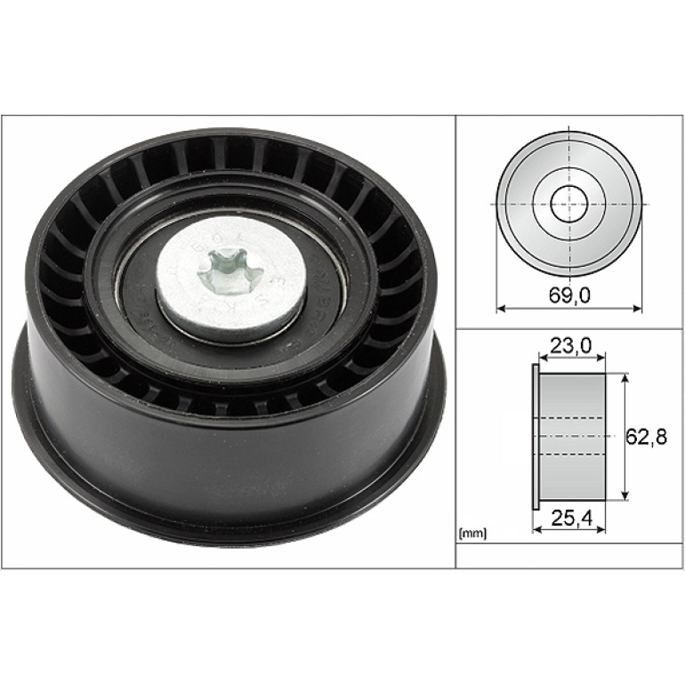 Umlenk-/Führungsrolle, Zahnriemen 532 0033 10 Umlenk-/Führungsrolle, Zahnriemen 532 0033 10