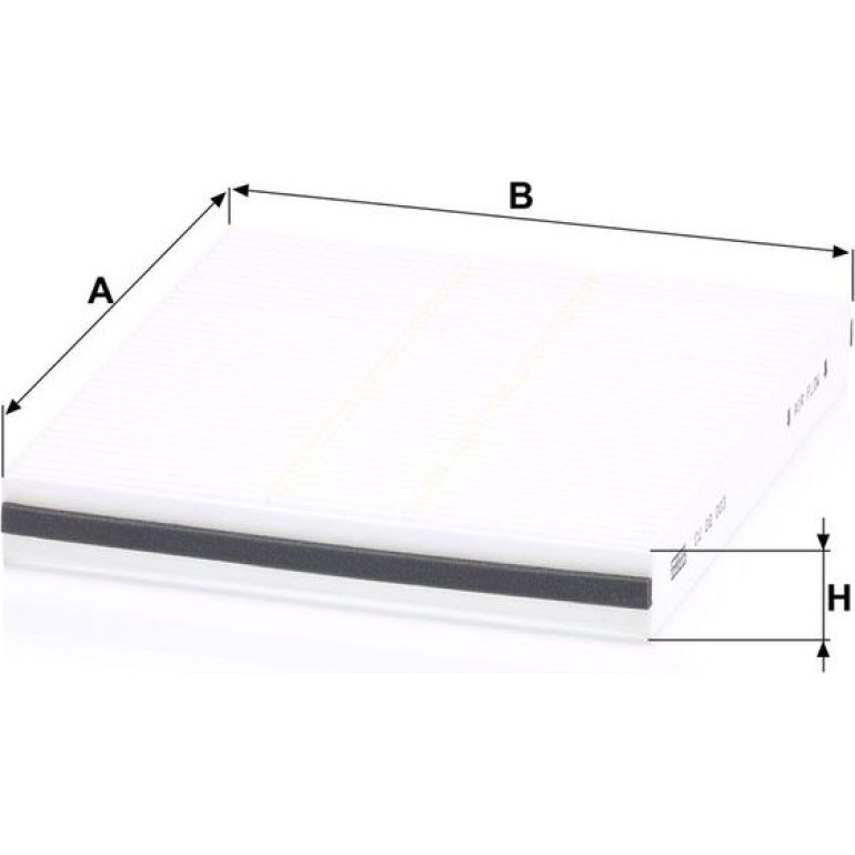 MANN-FILTER CU 22 003 Innenraumfilter, Partikelfilter MANN-FILTER CU 22 003 Innenraumfilter, Partikelfilter