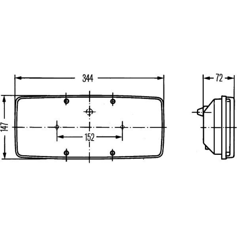 Heckleuchte 2SD 003 167-021
