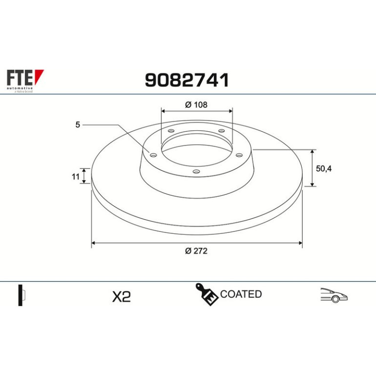 Bremsscheibe 9082741