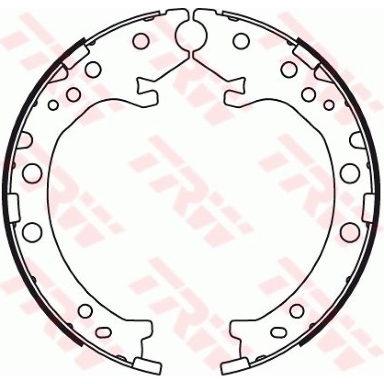 Bremsbackensatz, Feststellbremse GS8789 Bremsbackensatz, Feststellbremse GS8789