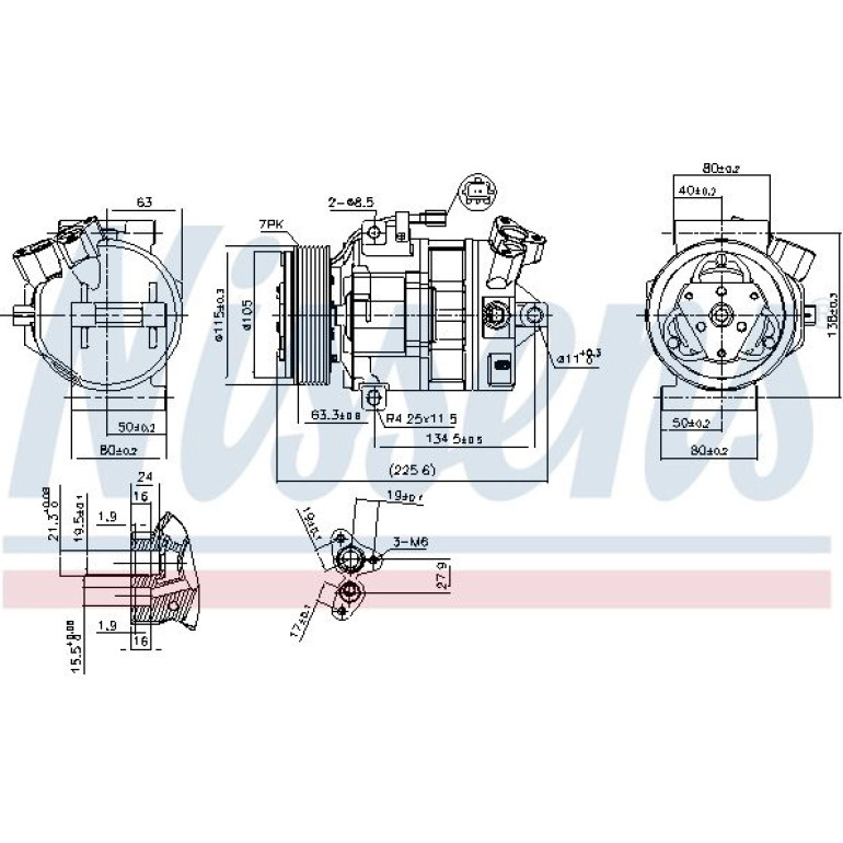 Kompressor, Klimaanlage 890138 Kompressor, Klimaanlage 890138