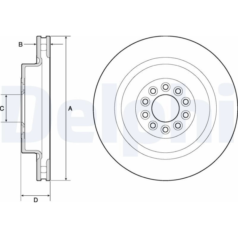 Bremsscheibe BG9182C Bremsscheibe BG9182C