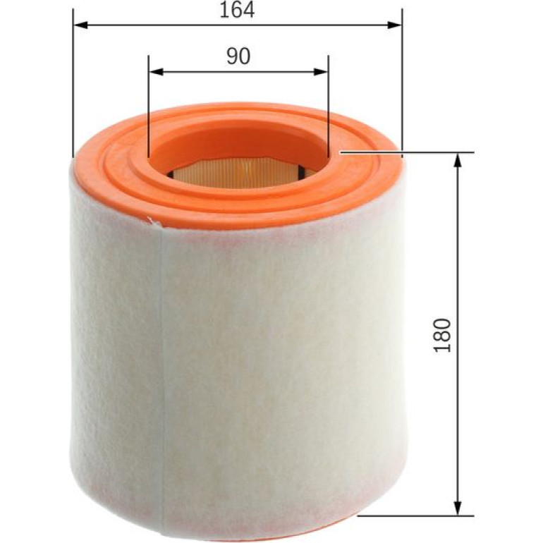 Luftfilter F 026 400 776 Luftfilter F 026 400 776