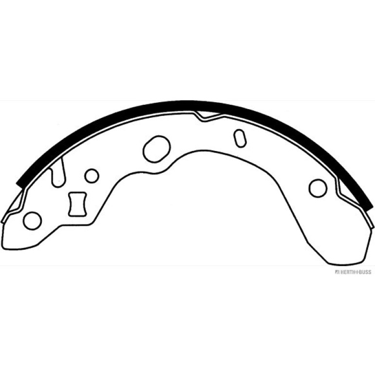 Bremsbackensatz J3503037