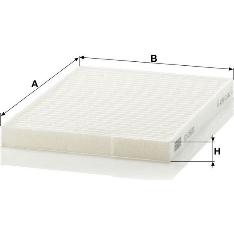 MANN-FILTER CU 2620 Innenraumfilter, Partikelfilter MANN-FILTER CU 2620 Innenraumfilter, Partikelfilter