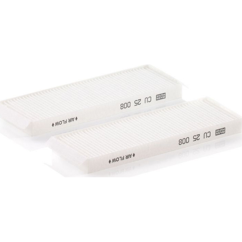 MANN-FILTER CU 25 008-2 Innenraumfilter, Partikelfilter MANN-FILTER CU 25 008-2 Innenraumfilter, Partikelfilter