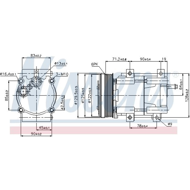 Kompressor, Klimaanlage 89205 Kompressor, Klimaanlage 89205