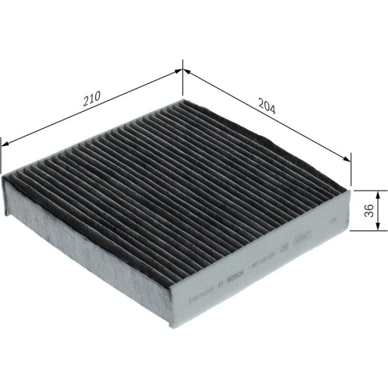 Filter, Innenraumluft 1 987 435 626 Filter, Innenraumluft 1 987 435 626