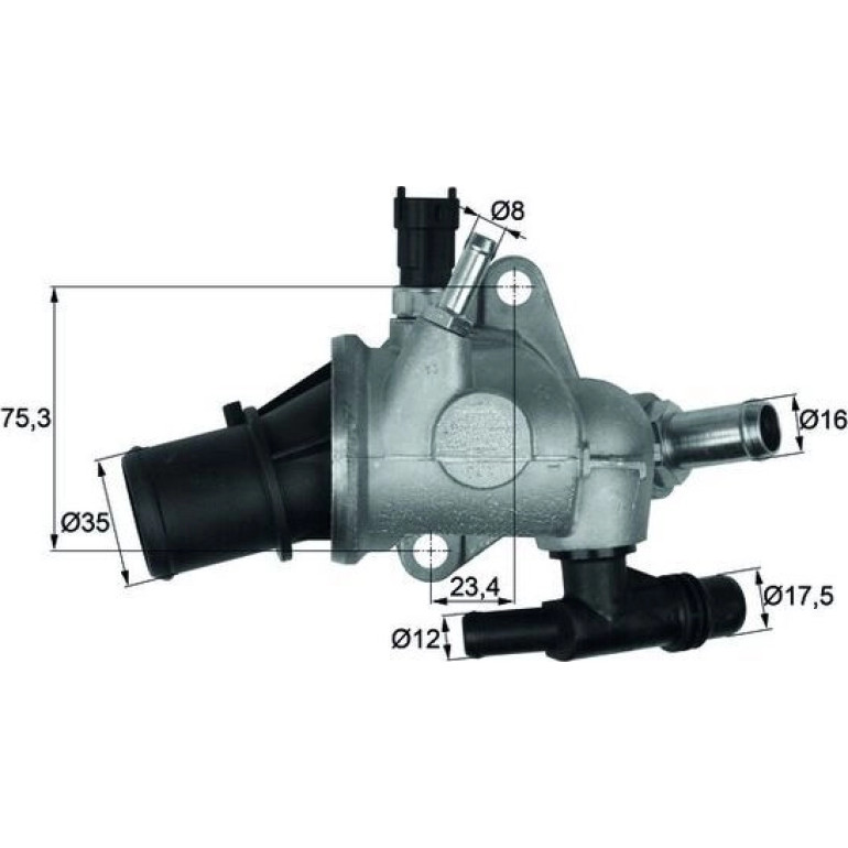 Thermostat, Kühlmittel TI 142 83 Thermostat, Kühlmittel TI 142 83