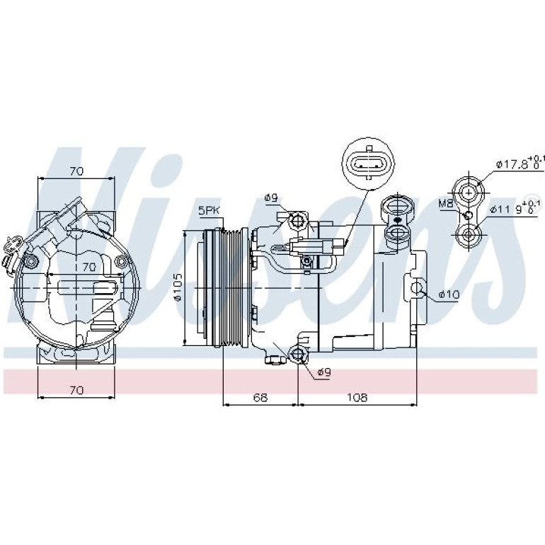 Kompressor, Klimaanlage 89050