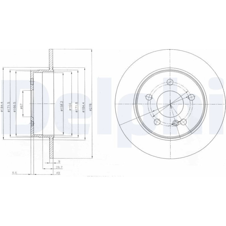 Bremsscheibe BG4152 Bremsscheibe BG4152