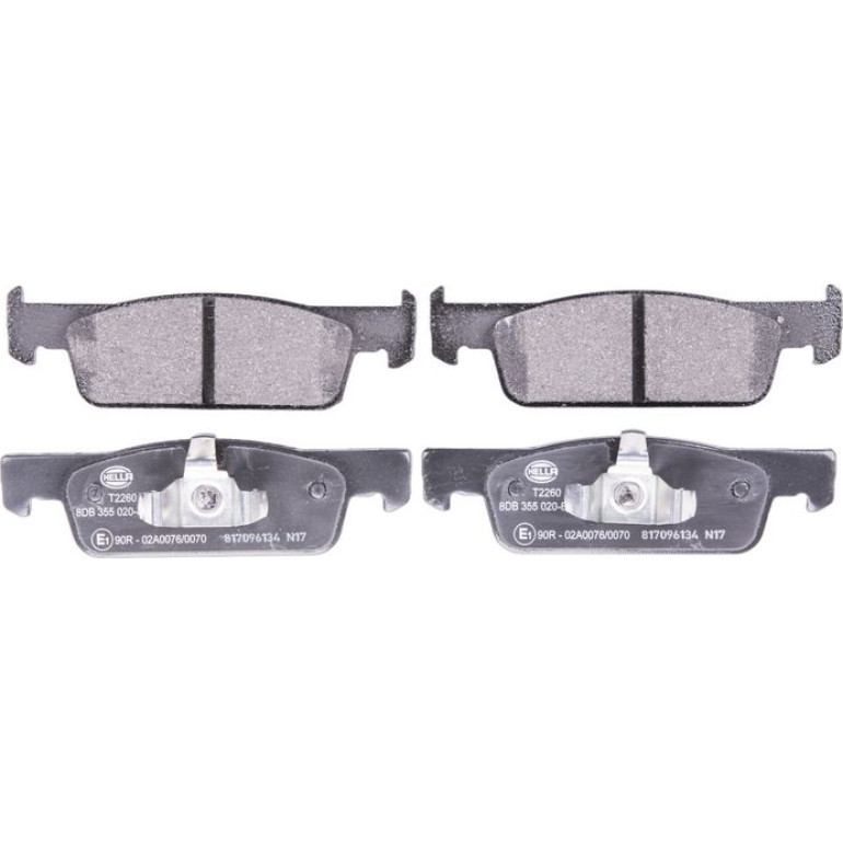 Bremsbelagsatz, Scheibenbremse 8DB 355 020-801 Bremsbelagsatz, Scheibenbremse 8DB 355 020-801
