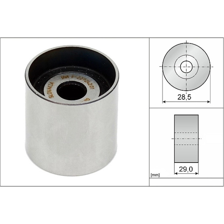 Umlenk-/Führungsrolle, Zahnriemen 532 0161 10 Umlenk-/Führungsrolle, Zahnriemen 532 0161 10