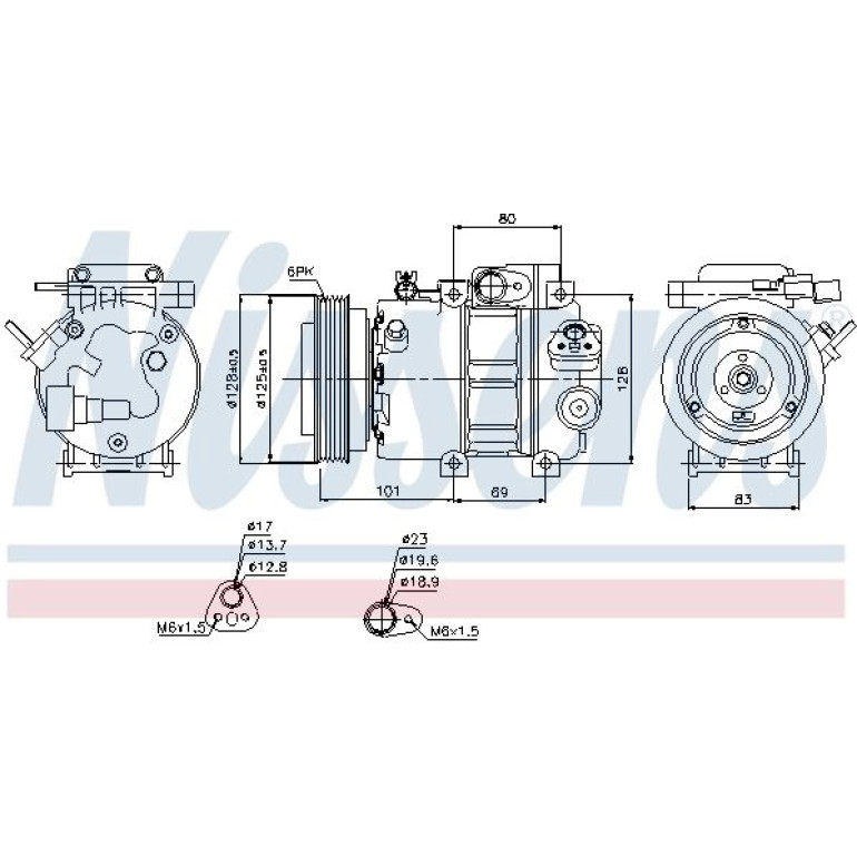 Kompressor, Klimaanlage 89298 Kompressor, Klimaanlage 89298