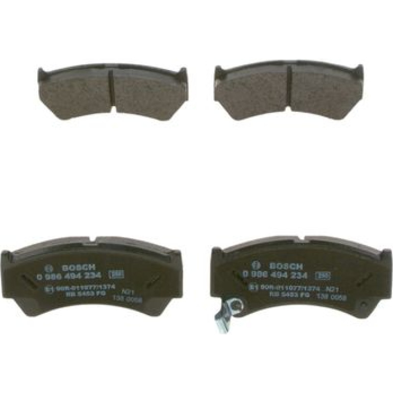 Bremsbelagsatz, Scheibenbremse 0 986 494 234 Bremsbelagsatz, Scheibenbremse 0 986 494 234