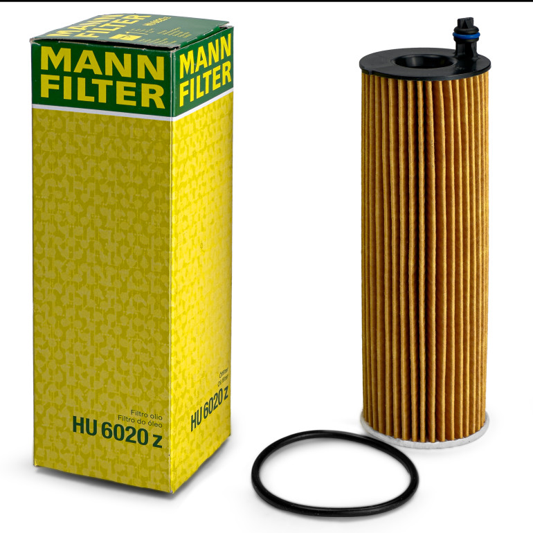 MANN-FILTER HU 6020 z Ölfilter mit Dichtung, Filtereinsatz MANN-FILTER HU 6020 z Ölfilter mit Dichtung, Filtereinsatz