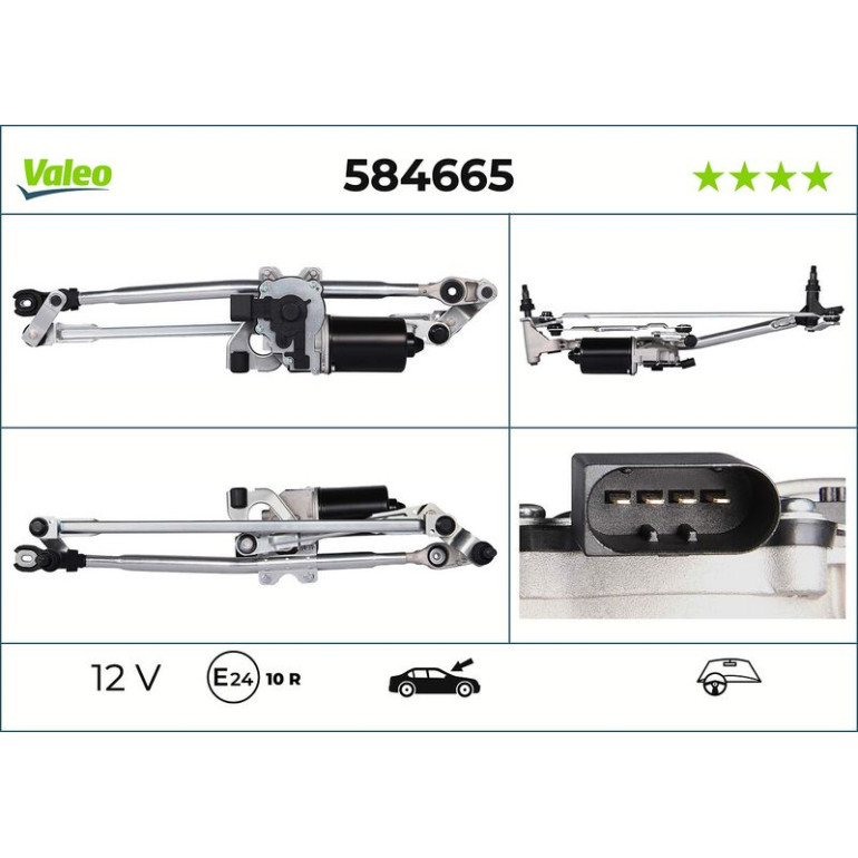 Wischermotor 584665 Wischermotor 584665