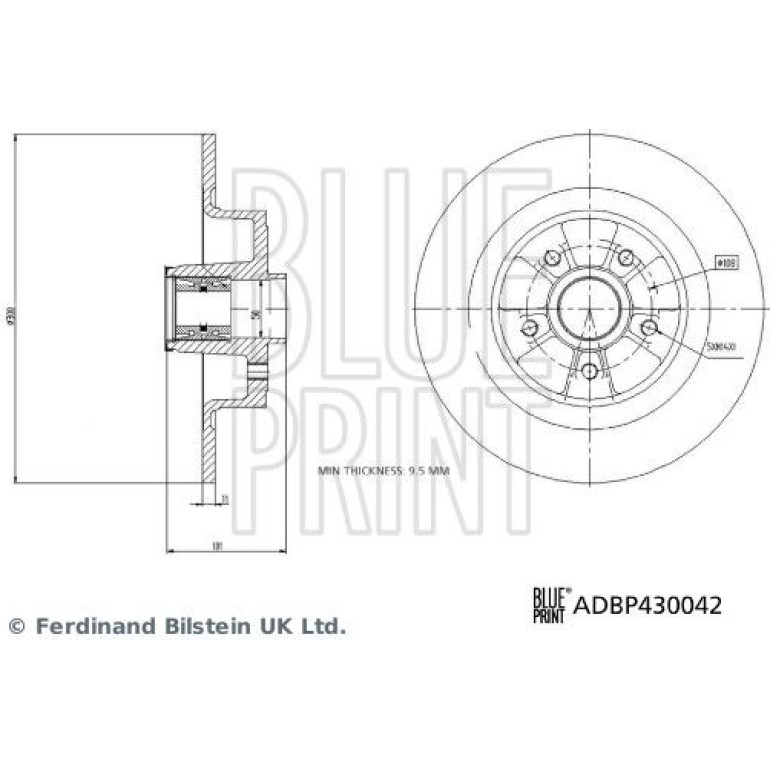 Bremsscheibe ADBP430042