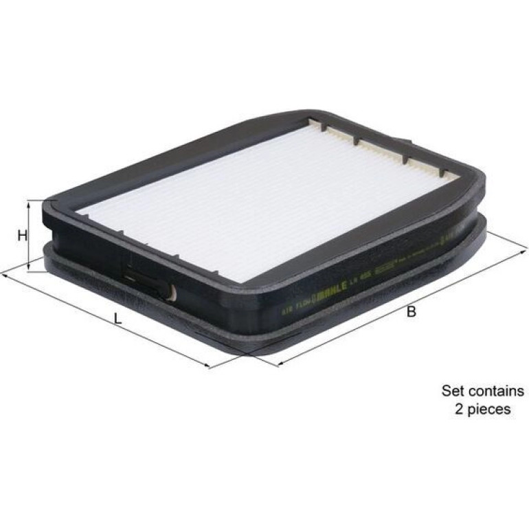 Filter, Innenraumluft LA 455/S