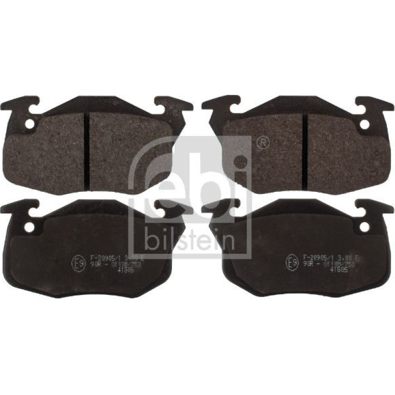 FEBI BILSTEIN 116043 Bremsbeläge FEBI BILSTEIN 116043 Bremsbeläge