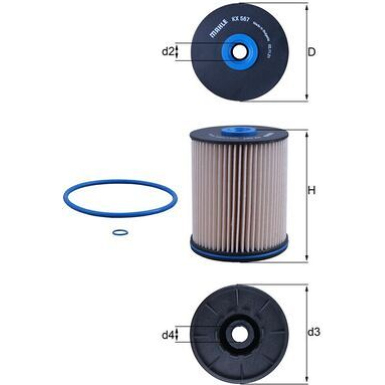 Kraftstofffilter KX 567D Kraftstofffilter KX 567D