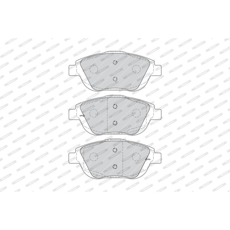 Bremsbelagsatz, Scheibenbremse FDB4288 Bremsbelagsatz, Scheibenbremse FDB4288