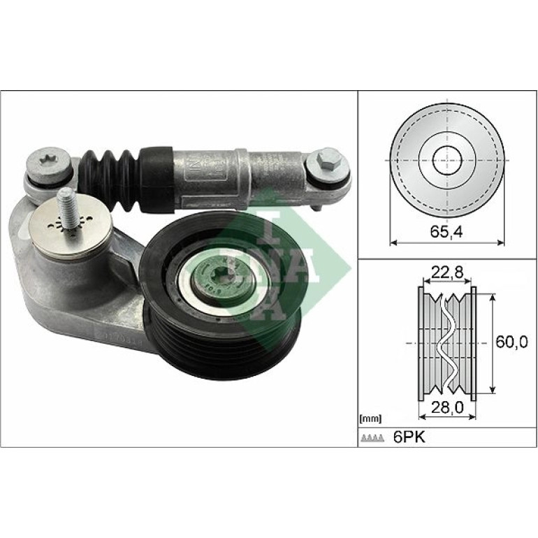 Riemenspanner, Keilrippenriemen 534 0595 10 Riemenspanner, Keilrippenriemen 534 0595 10