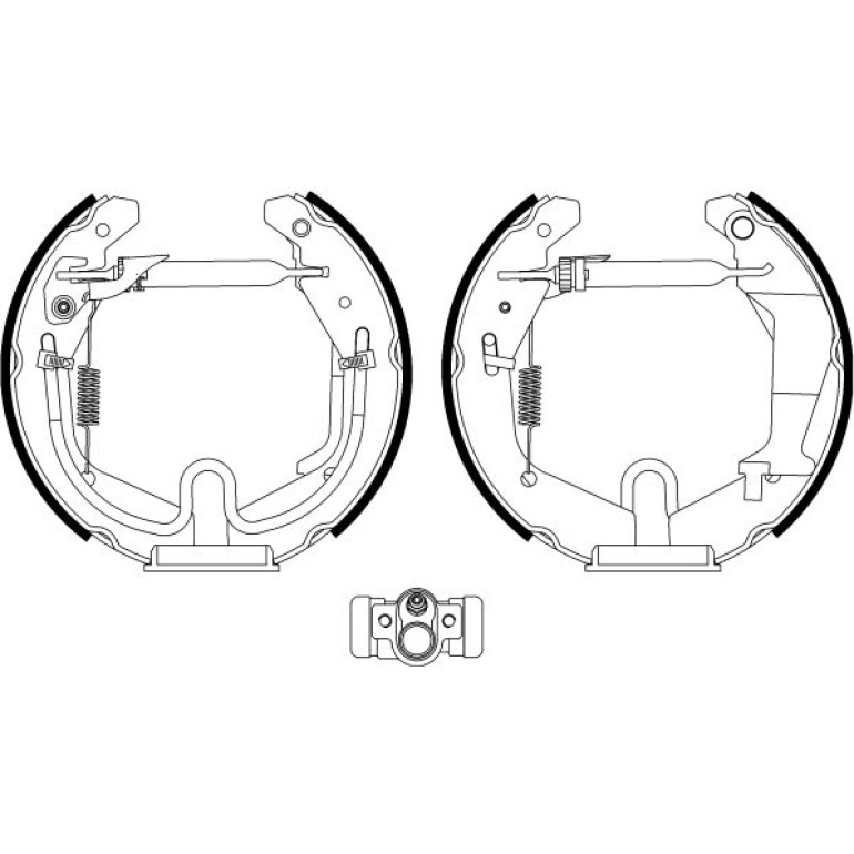 Bremsbackensatz 8DB 355 022-981