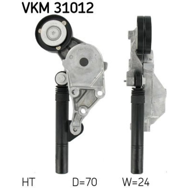 Spannrolle, Keilrippenriemen VKM 31012 Spannrolle, Keilrippenriemen VKM 31012