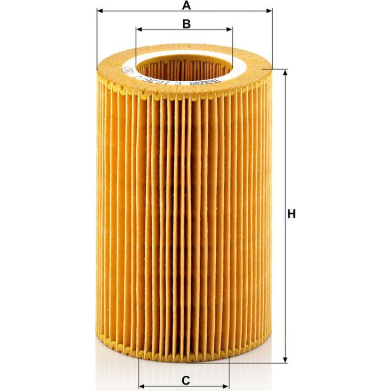 MANN-FILTER C 1036/1 Luftfilter