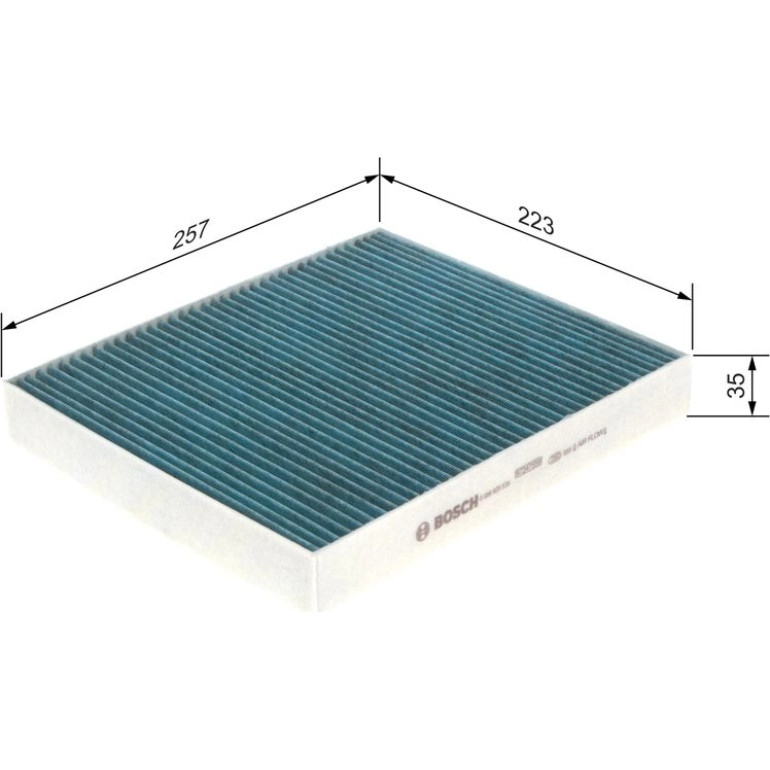 BOSCH 0 986 628 539 Innenraumfilter BOSCH 0 986 628 539 Innenraumfilter
