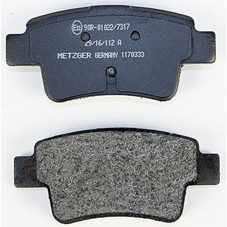 Bremsbelagsatz, Scheibenbremse 1170333 Bremsbelagsatz, Scheibenbremse 1170333