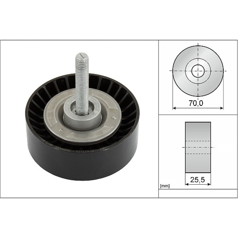 Umlenk-/Führungsrolle, Keilrippenriemen 532 0652 10 Umlenk-/Führungsrolle, Keilrippenriemen 532 0652 10