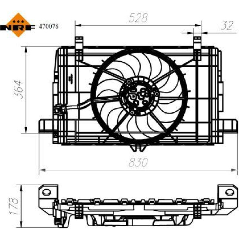 Lüfter, Motorkühlung 470078