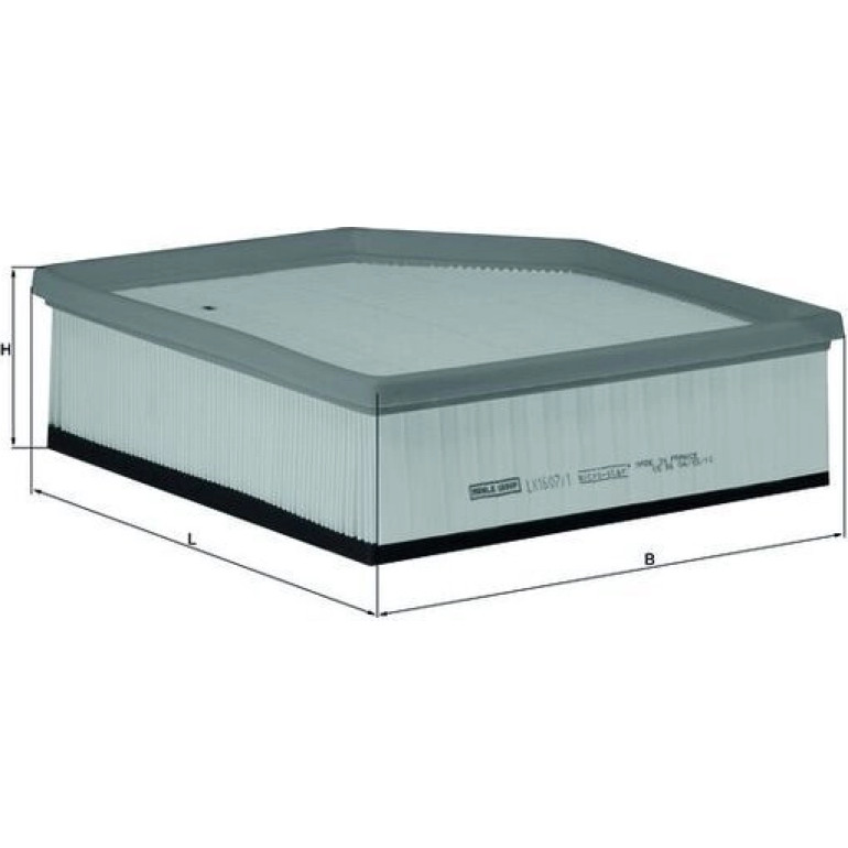 Luftfilter LX 1607/1