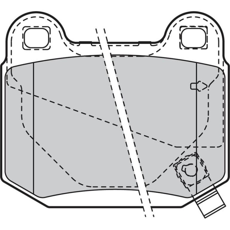 Bremsbelagsatz, Scheibenbremse 598914 Bremsbelagsatz, Scheibenbremse 598914