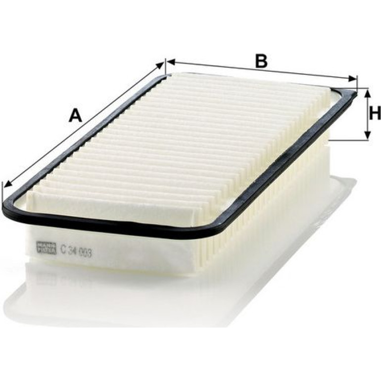 MANN-FILTER C 34 003 Luftfilter MANN-FILTER C 34 003 Luftfilter