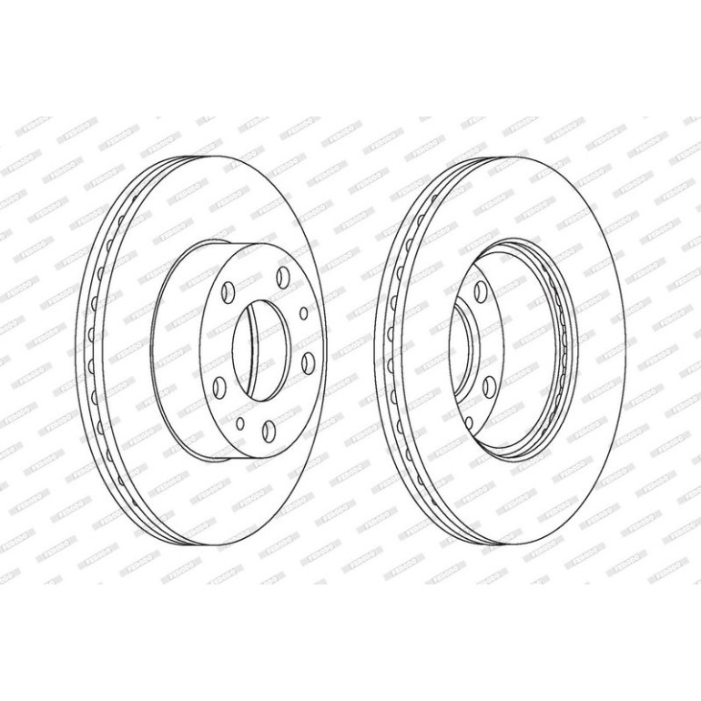 Bremsscheibe DDF767C Bremsscheibe DDF767C