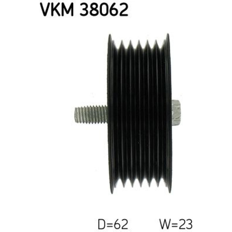Umlenk-/Führungsrolle, Keilrippenriemen VKM 38062 Umlenk-/Führungsrolle, Keilrippenriemen VKM 38062