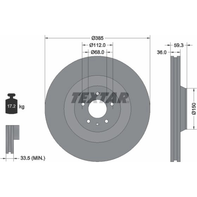 Bremsscheibe 92184203 Bremsscheibe 92184203