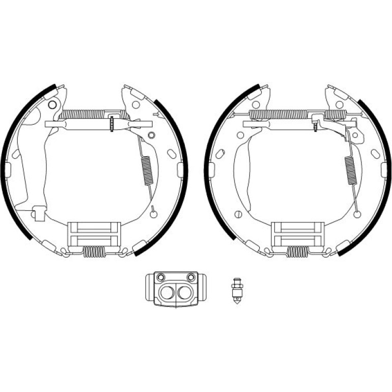 Bremsbackensatz 8DB 355 022-611 Bremsbackensatz 8DB 355 022-611