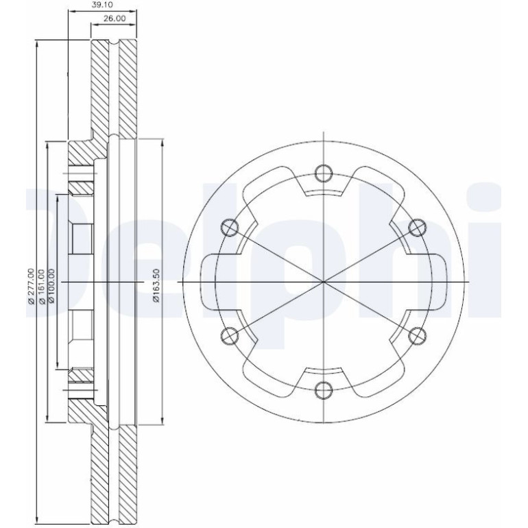 Bremsscheibe BG3422 Bremsscheibe BG3422