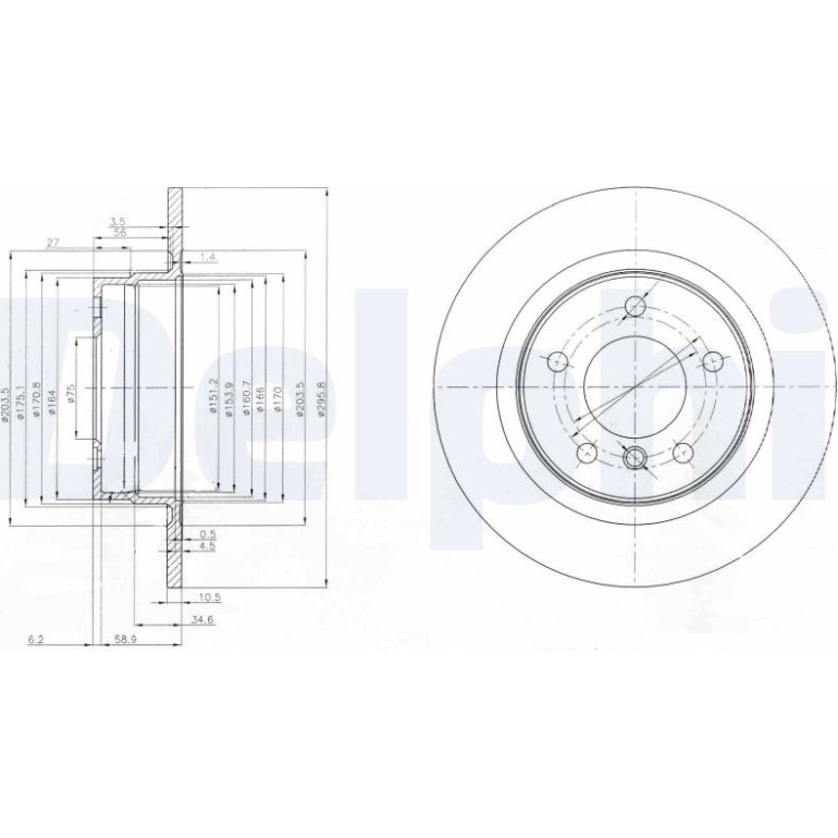 Bremsscheibe BG3960 Bremsscheibe BG3960