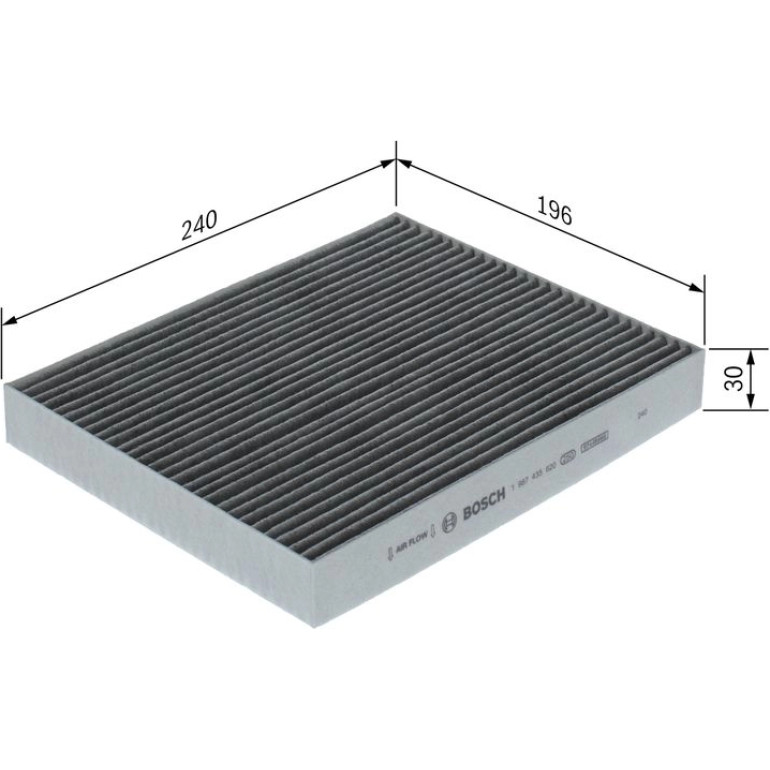 Filter, Innenraumluft 1 987 435 620