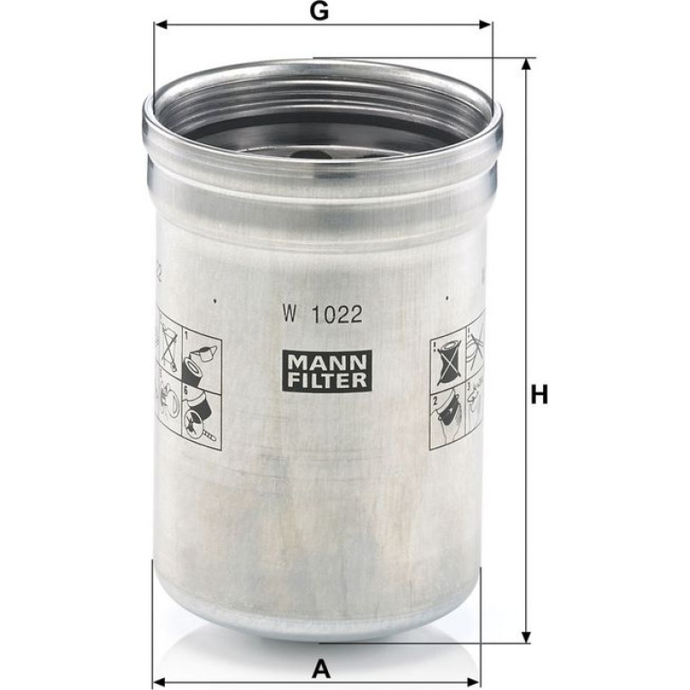 Ölfilter W 1022 Ölfilter W 1022