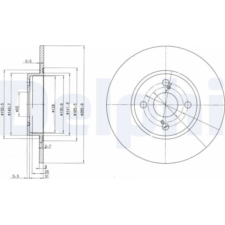 Bremsscheibe BG3186 Bremsscheibe BG3186